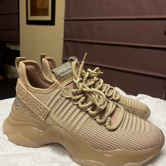 Steve Madden Shoes - Steve Madden SM NY90 Maxima Beige Fashion Sneakers